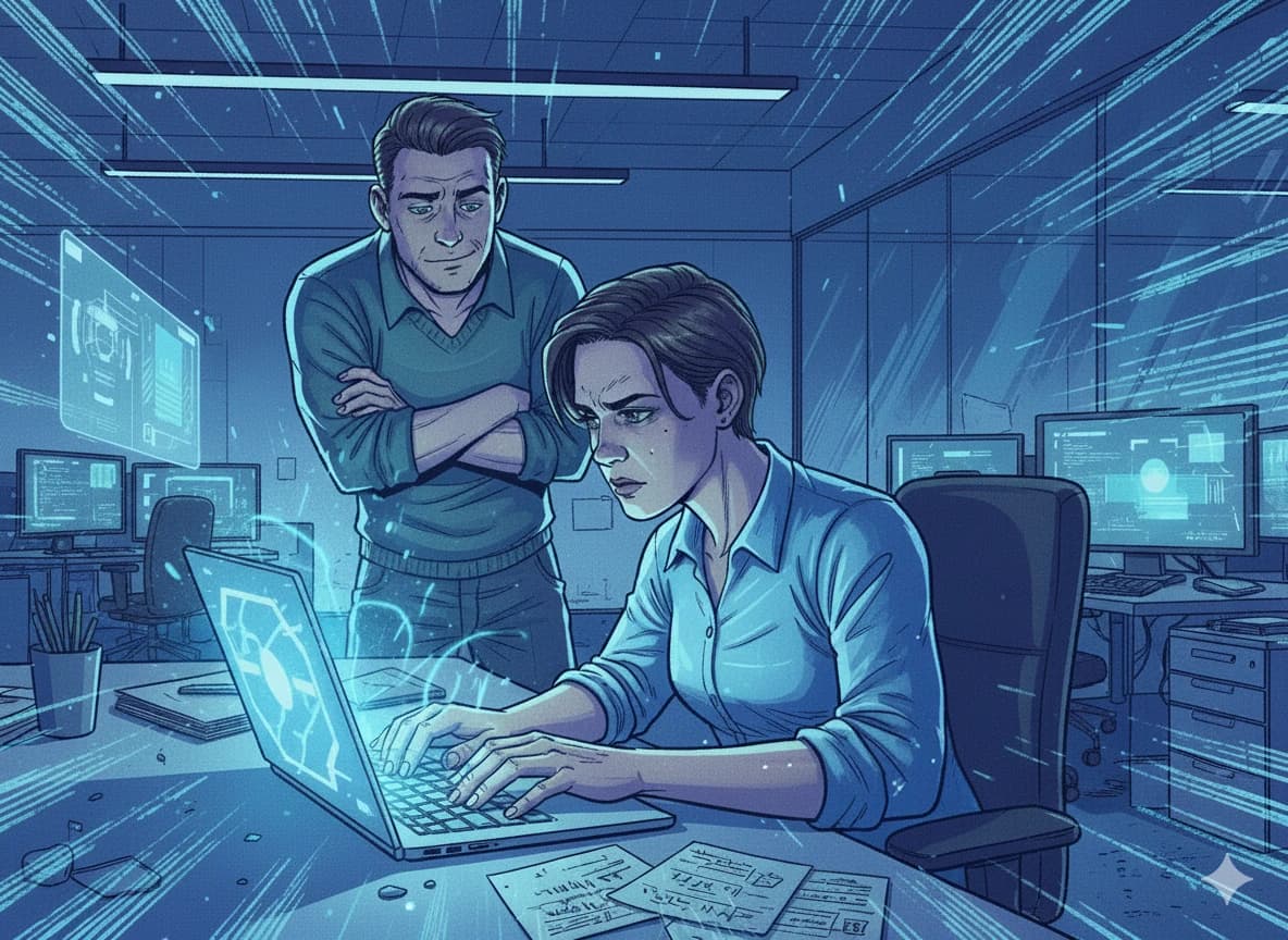 Ma perché lo fai? Mica è la tua azienda.